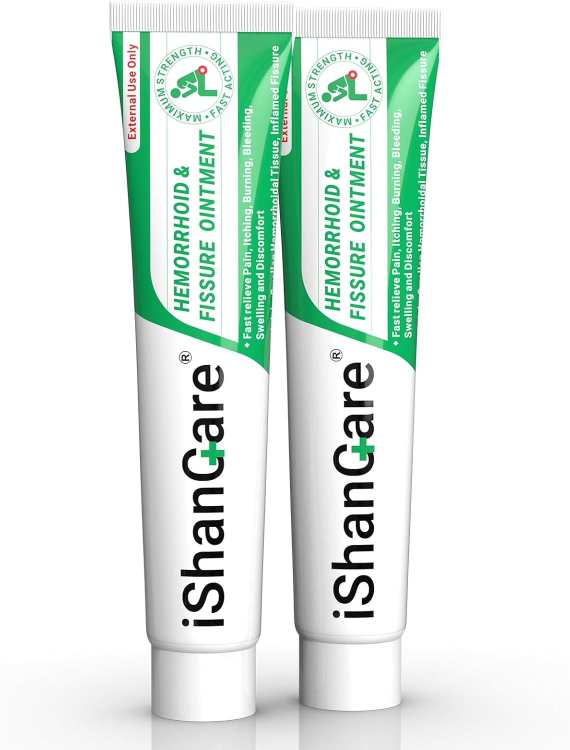 Hemorrhoid Cream, Hemorrhoid & Fissure Treatment Ointment Extra Strength, Relief Anal Pain, Itching, Bleeding, Swelling, Discomfort, Natural Herbs Fast Acting Ingredients, Contains Vitamin E