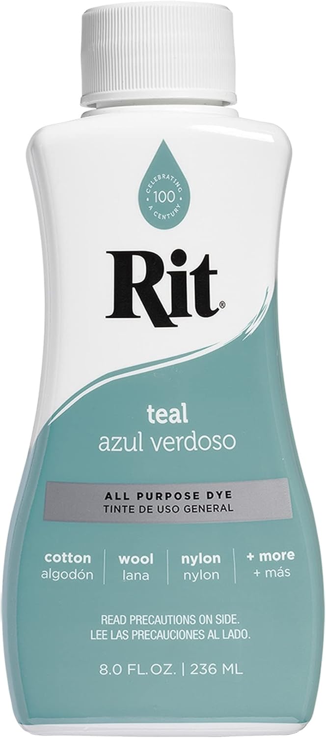 All-Purpose Liquid Dye" but it needs to change to "Rit All-Purpose Liquid Dye, Teal (103230)