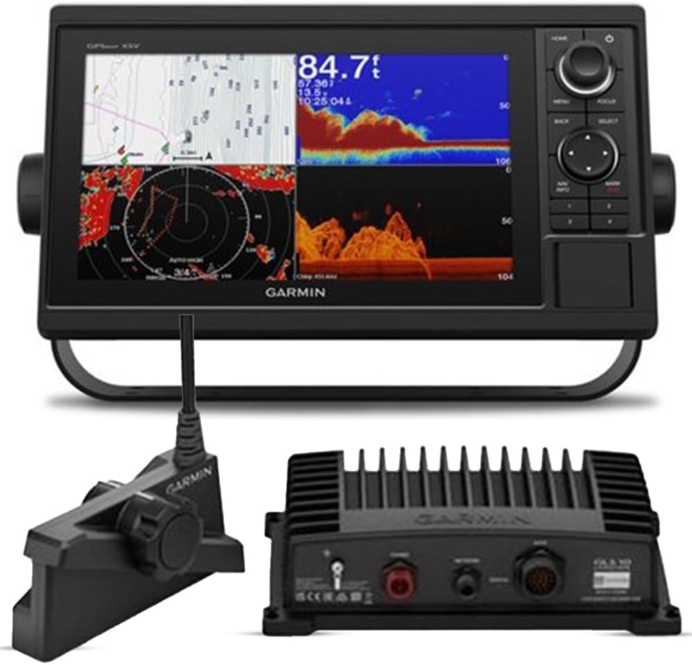 Garmin GPSMAP 1022 LiveScope Plus Bundle with LVS34 Transducer - Advanced Marine Navigation System