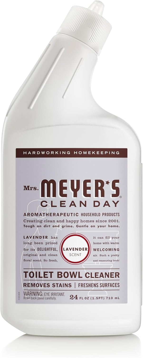 MRS. MEYER'S CLEAN DAY Liquid Toilet Bowl Cleaner, Lavender, 24 fl oz