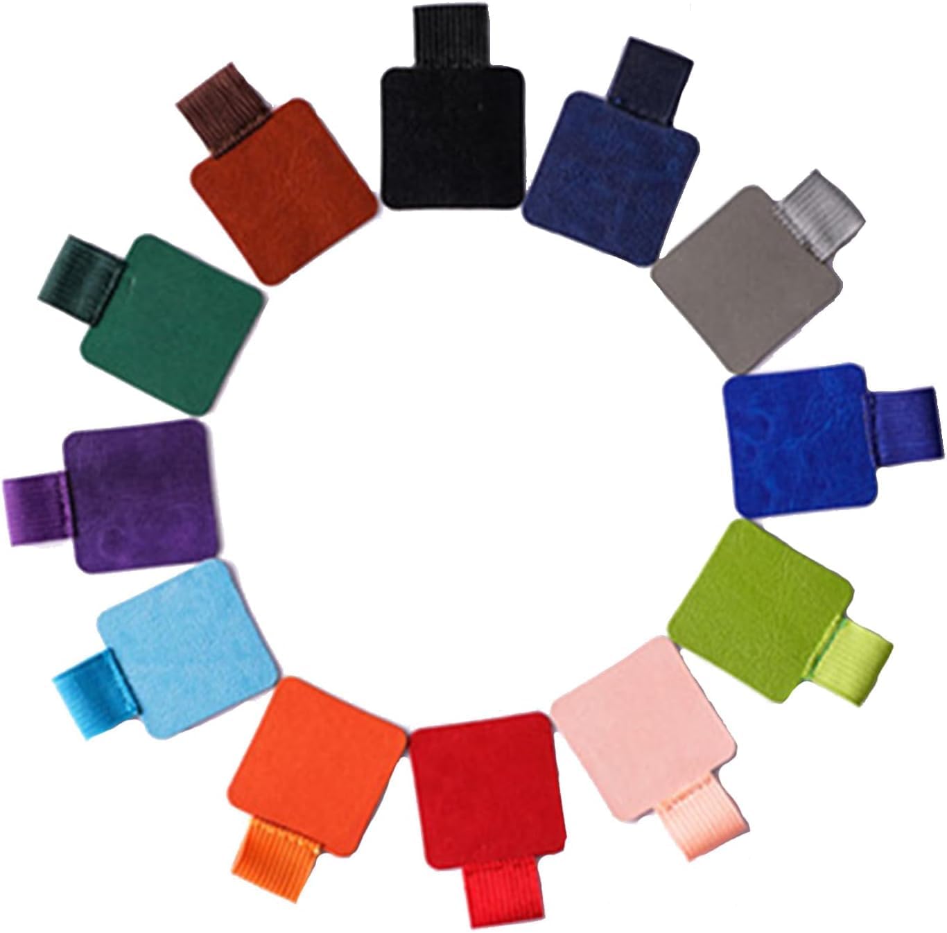 5 Pack Pen Holder Strong Adhesive Leather Pencil Elastic Designed for Pencil Rollball Pens Stylus Pen, Pencil Holder for Notebook, Pen Holders, Desk Supplies Holders and Dispensers