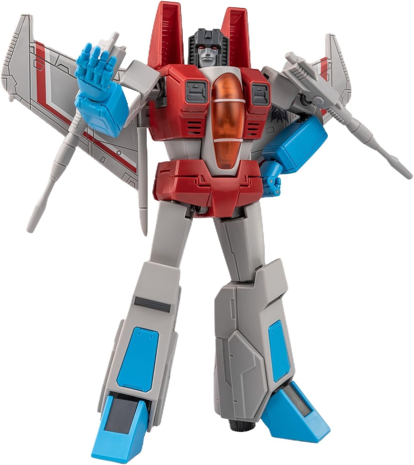 YOLOPARK Starscream Transformer Toys,AMK Series Transformers G1 Action Figures,7.48 Inch Highly Articulated Transformers Decepticon Toys for Adults Boys Girls (G1 Starscream)