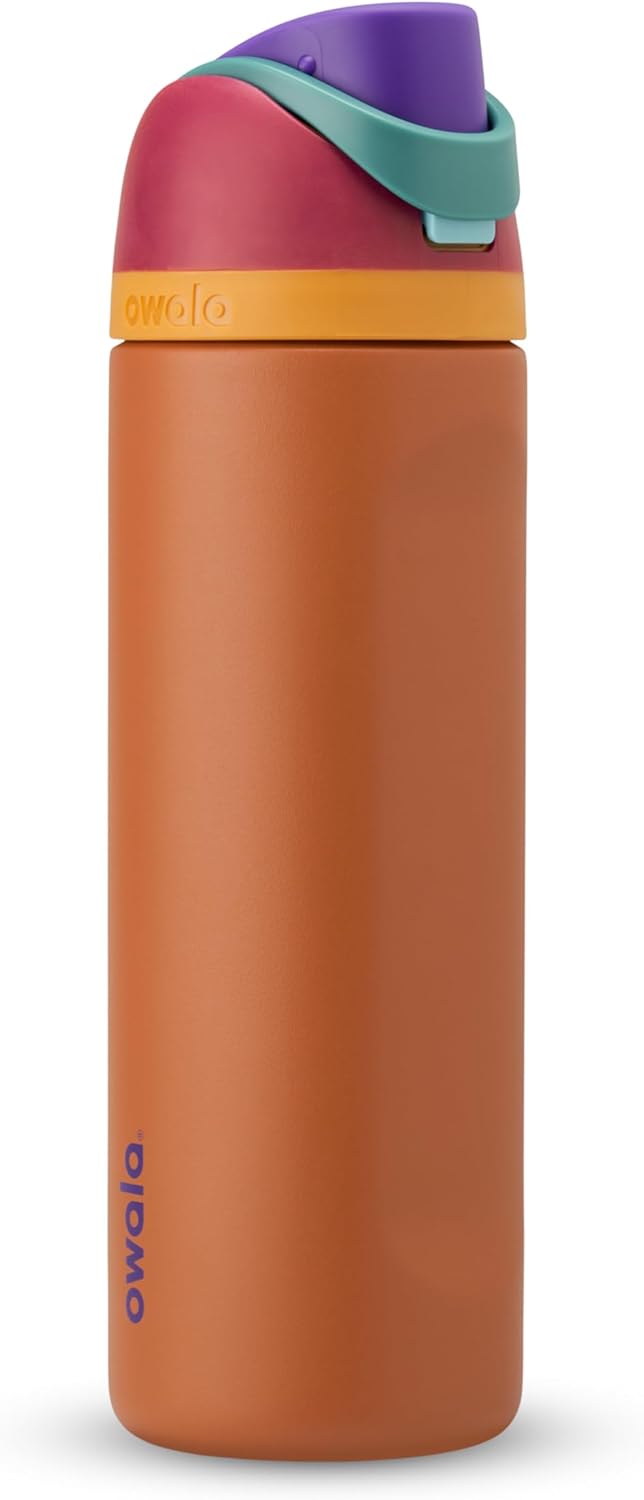 Blender Bottle C05768 FreeSip 24oz Stainless Steel - Gemstone Chic