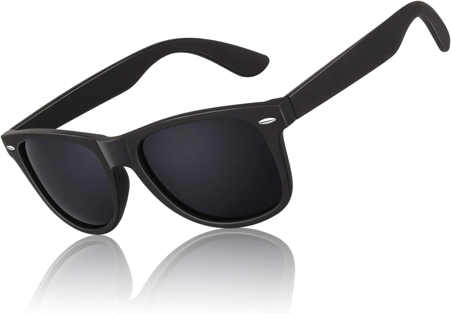 LINVO Polarized Sunglasses for Men Driving Sun glasses Shades 80's Retro Style Design Square