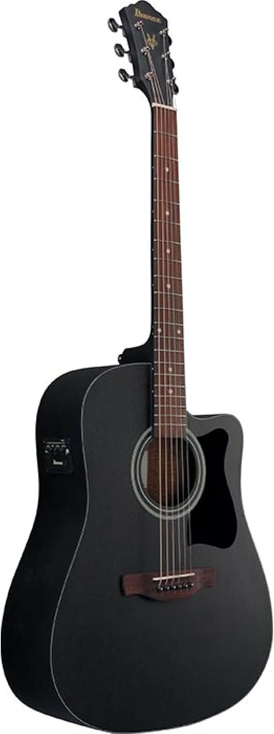 Ibanez VC44CE-WK - V Series - Electro Acoustic Guitar - WK - Weathered Black finish