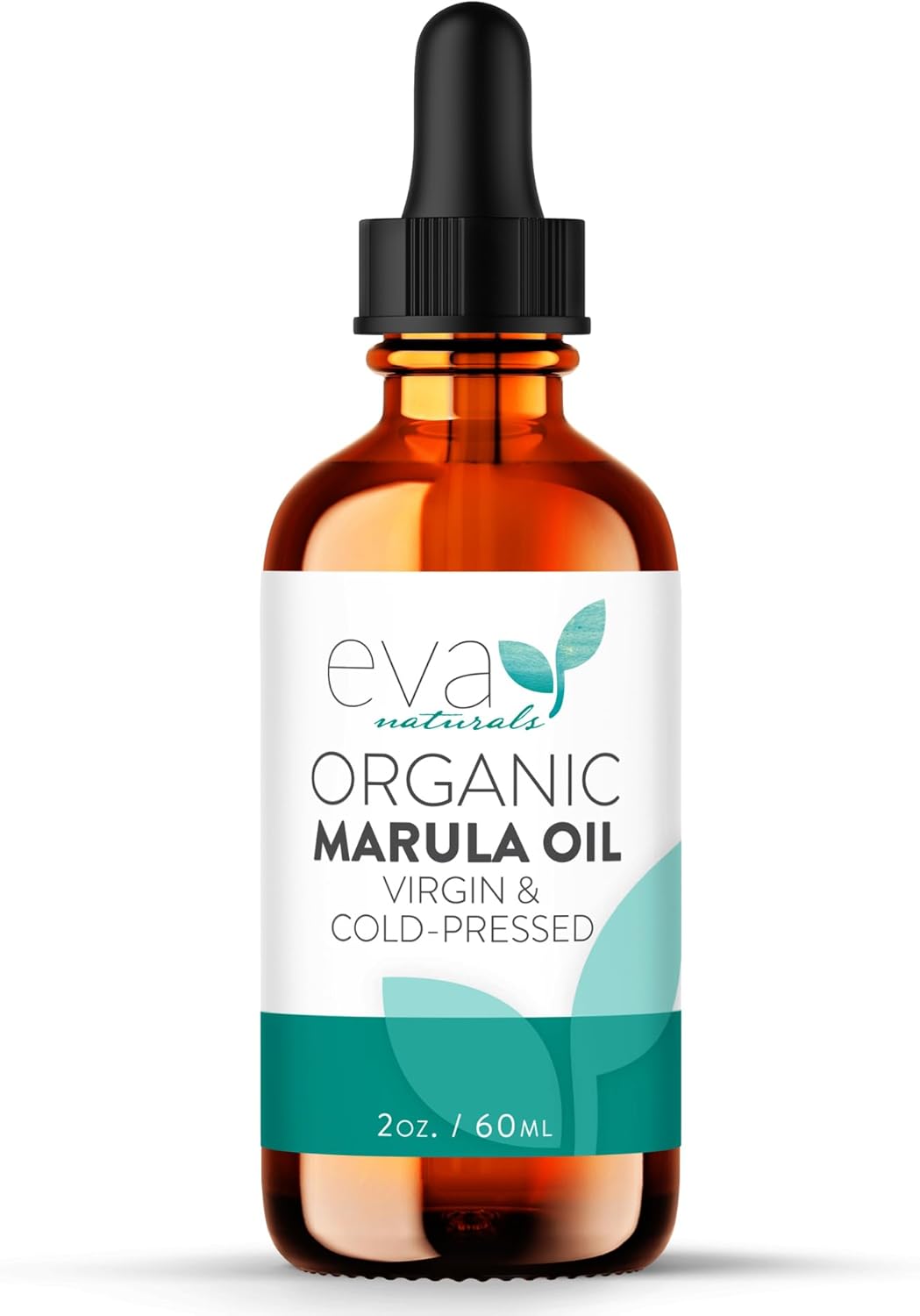 Organic Marula Oil for Face and Hair, 100% Virgin Moisturizing Beauty Oil - Cold Pressed, Natural Anti-Aging Formula - Non-greasy, Unrefined, Rich in Omegas & Antioxidants - 2oz.