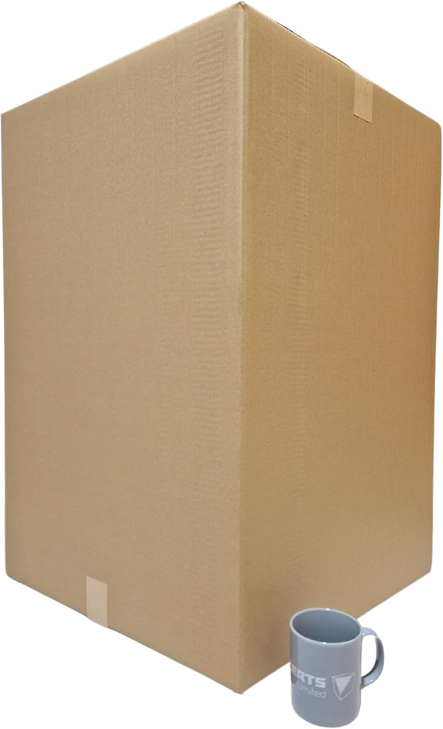 W.E. Roberts Tall Strong Double Wall Extra Large Cardboard Box 20" x 20" x 30" / 51cm x 51cm x 75cm 193 Litres Storage Packing Moving House Sturdy Shipping Box (1 Box)