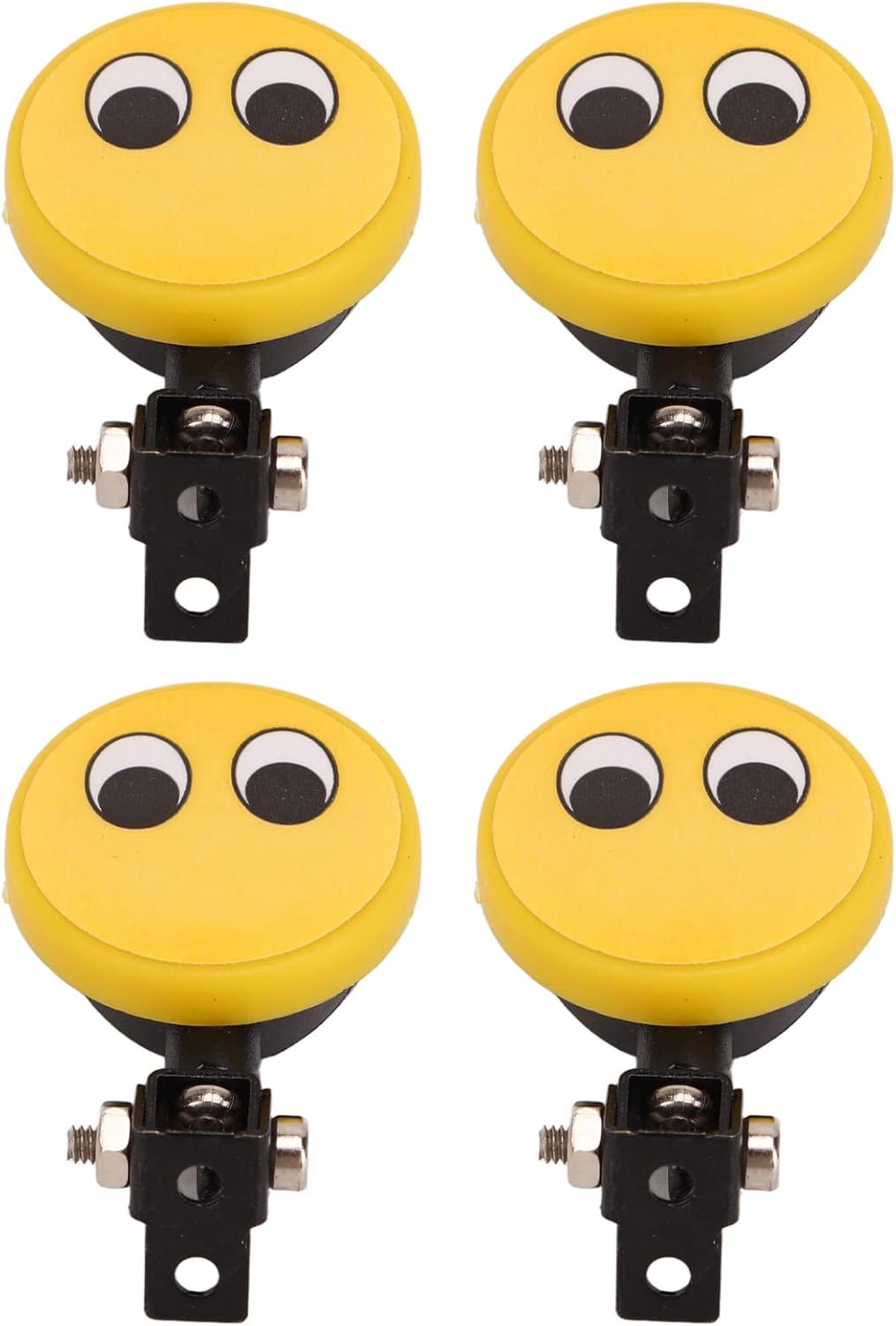 KIMISS 4 Pcs Easy, 4Pcs RC LED Light Cover Dustproof Replacement Universal to Install Car Shades Scratchproof Toys Games Remote App Controlled Vehicles Parts Vehicles Cars for Round