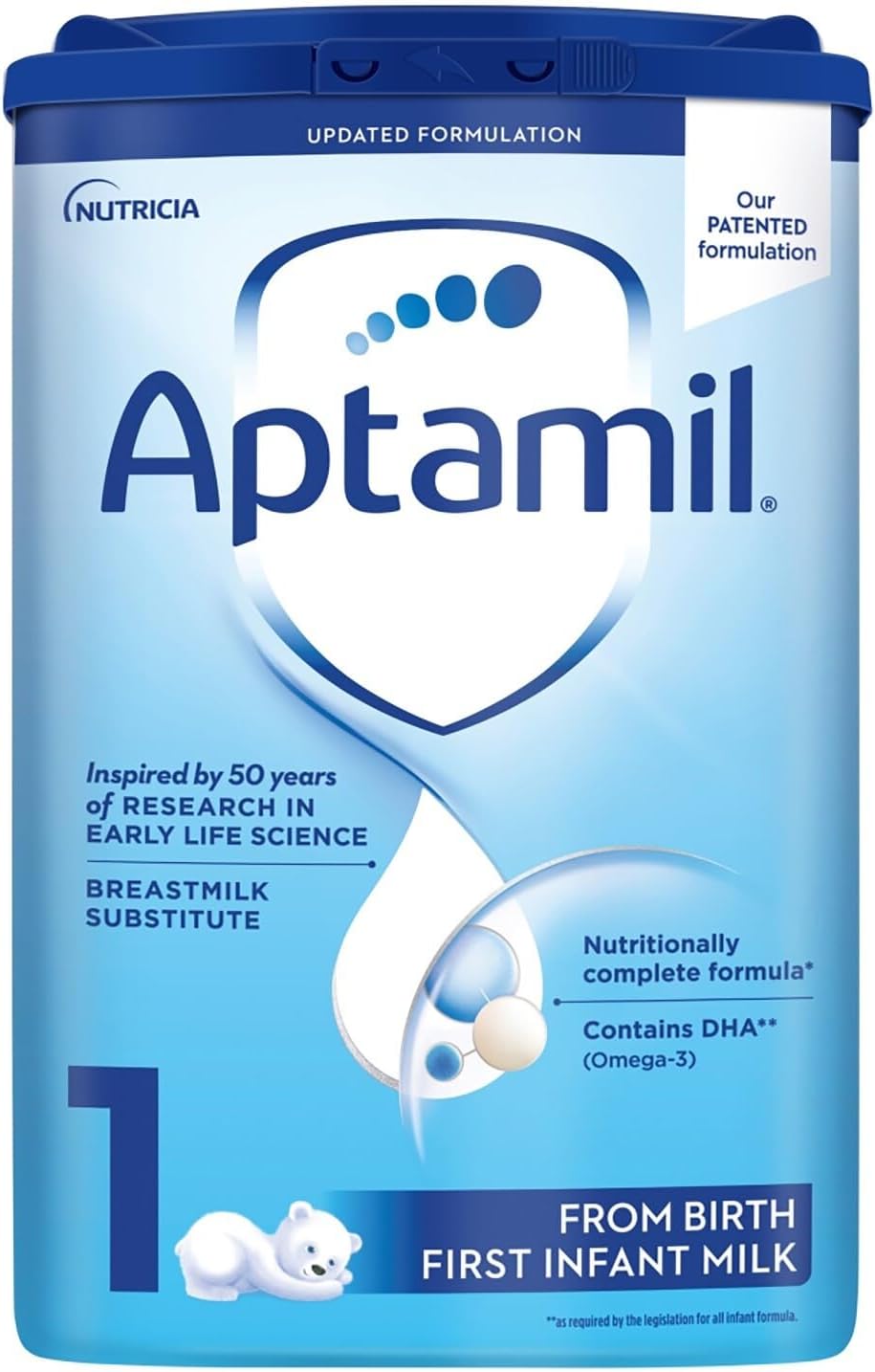 3 x 800g Aptamil 1 First Infant Baby Milk Formula