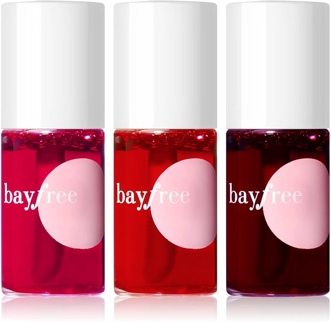 bayfree Lip Tint Stain Set, Lip Stain Long Lasting Waterproof, Lightweight, Non-sticky, Transfer-Proof, Matte Finish Lip Makeup (fruit platter)