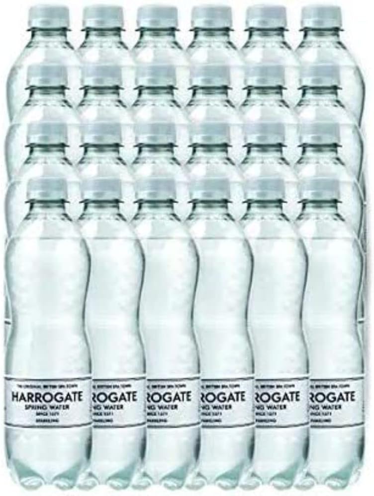 Harrogate Sparkling Spring Water 500ml Plastic Bottle (Pack of 24) G750121S