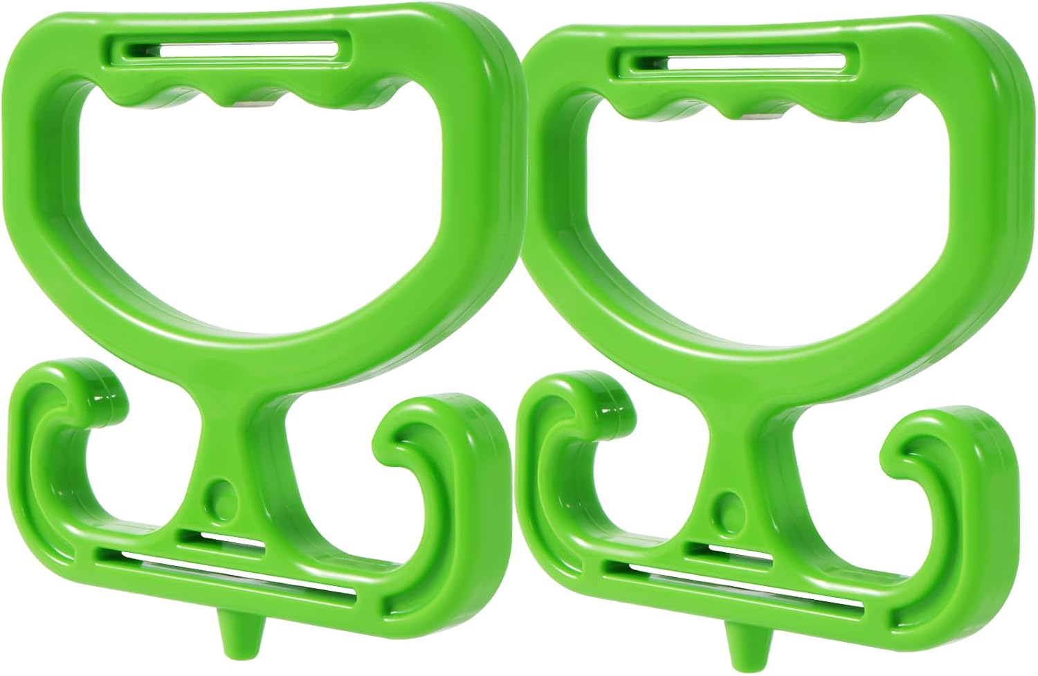 2-Pack Grocery Bag Carrier, Heavy Duty Grocery Bag Holder, Each Holds Up to 100lbs – Comfortable Grip for Carrying Shopping Bags, Grocery Bags, Buckets & More