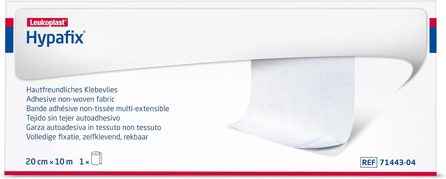 BSN D4212 Hypafix Adhesive Dressing, 20cm x 10m, Multi
