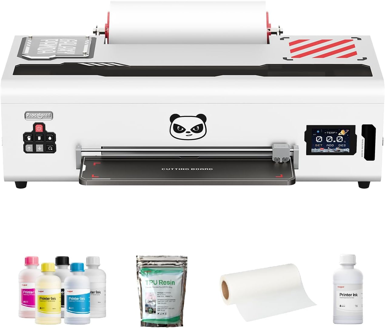 Procolored K13-Lite DTF Printer 13" A3 Apparel Transfer Printing Machine T-Shirt Direct to Film-White