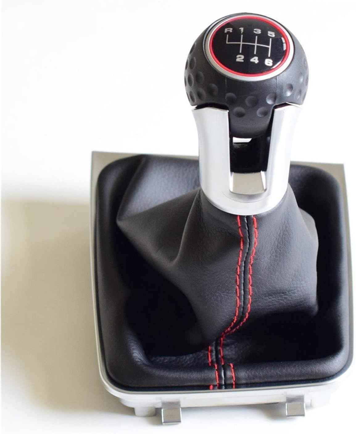 Manual Gear Shifter Stick For VW For Golf 7 A7 MK7 For GTI For GTD 2013-2018 Car 5 6 Speed Gear Shift Knob Car Gears Lever (Color : 6 Speed-Boot)