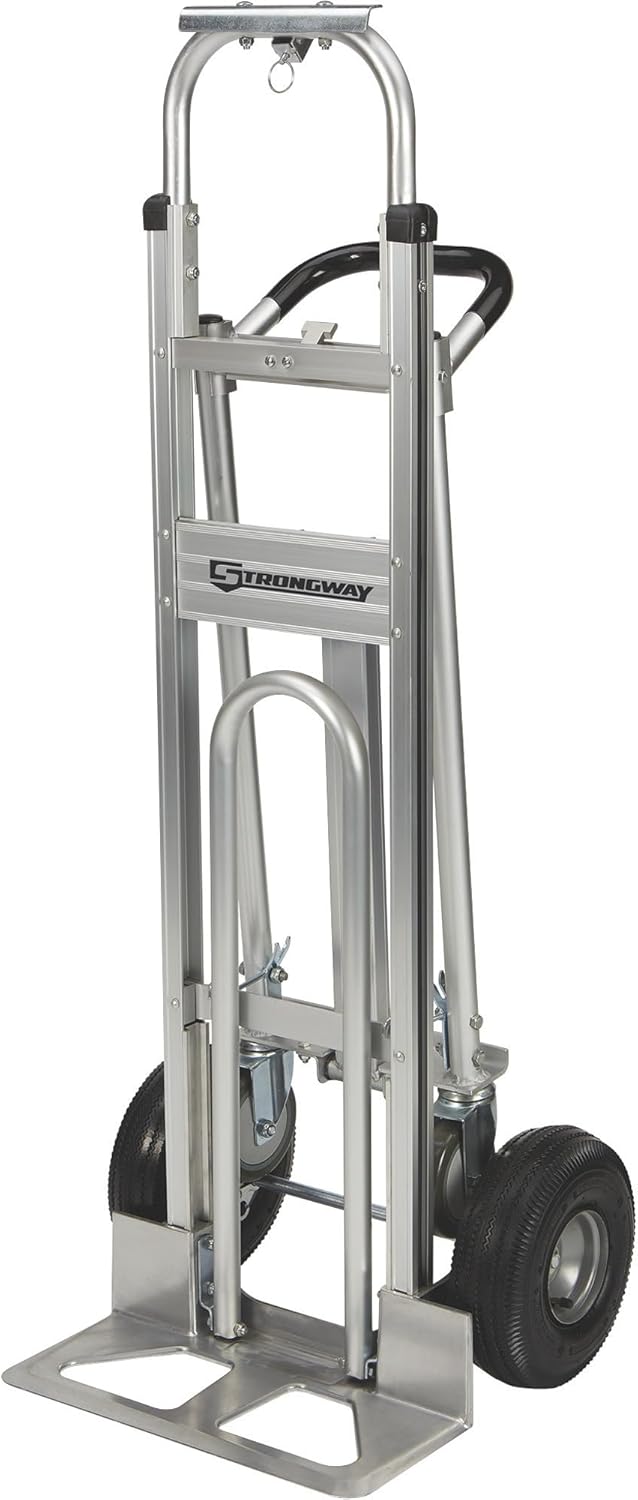 Strongway 3-in-1 Aluminum Hand/Platform Truck - 550-/770-Lb. Capacity