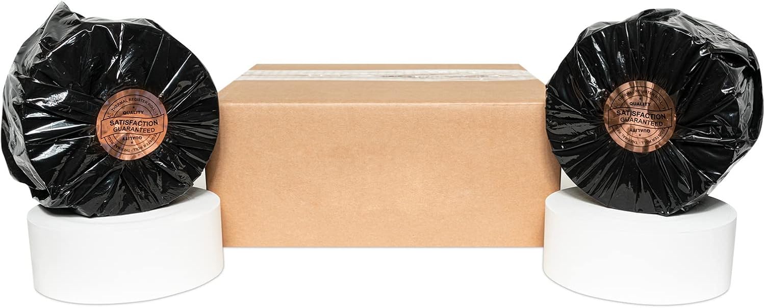 4 rolls 2 1/4" X 675' ATM Thermal Receipt Paper for Genmega G1900, GT3000, GT5000, Onyx and G2500