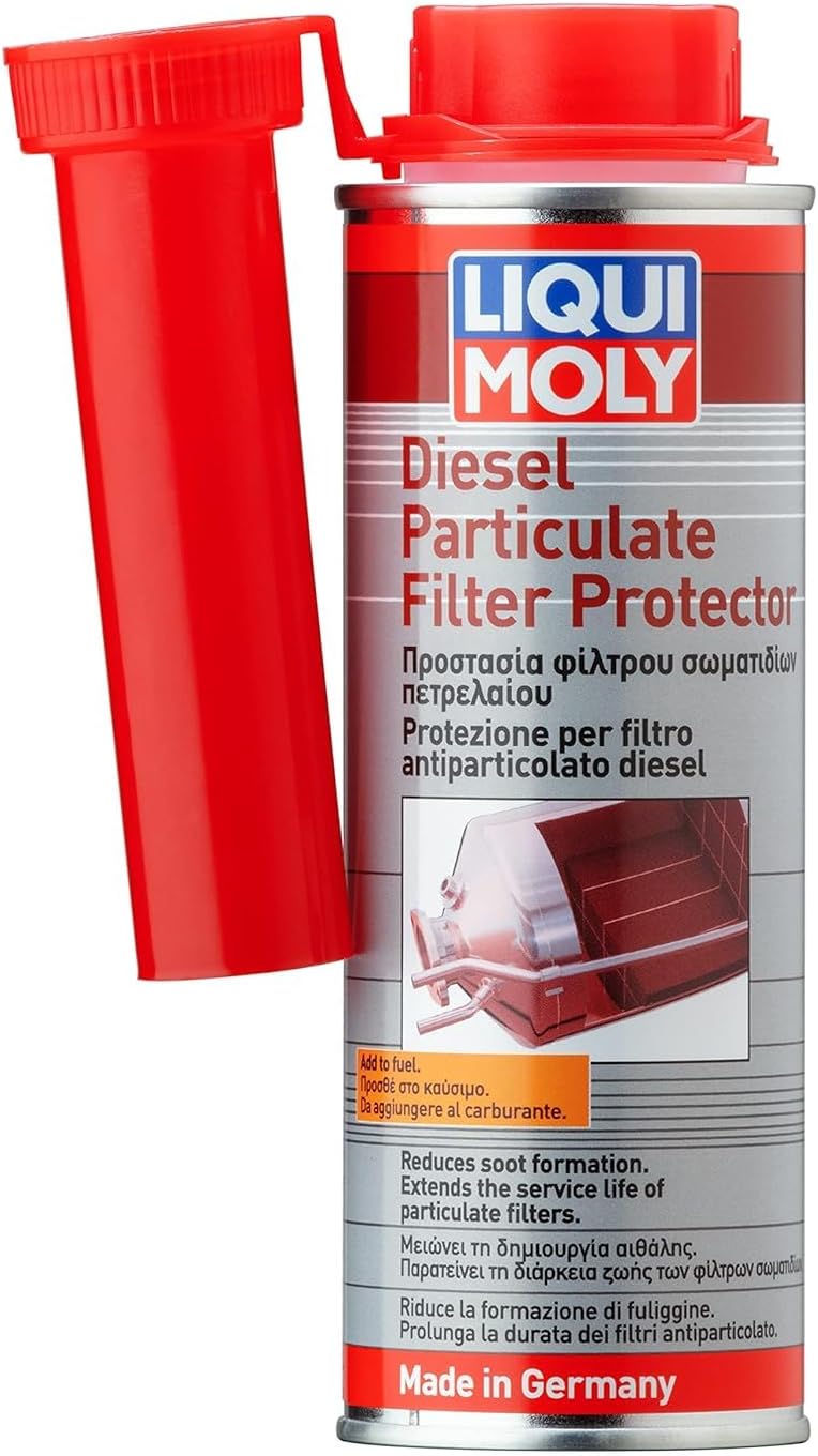 LIQUI MOLY Diesel Particulate Filter Protector | 250 ml | Diesel additive | SKU: 7180, Gray