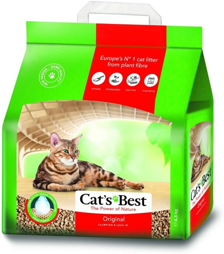 Ajm Pet - Cats Best Original Clumping Litter - 4.3kg