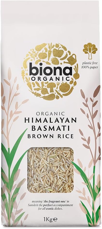 Biona Organic Basmati Brown Rice, 1 kg