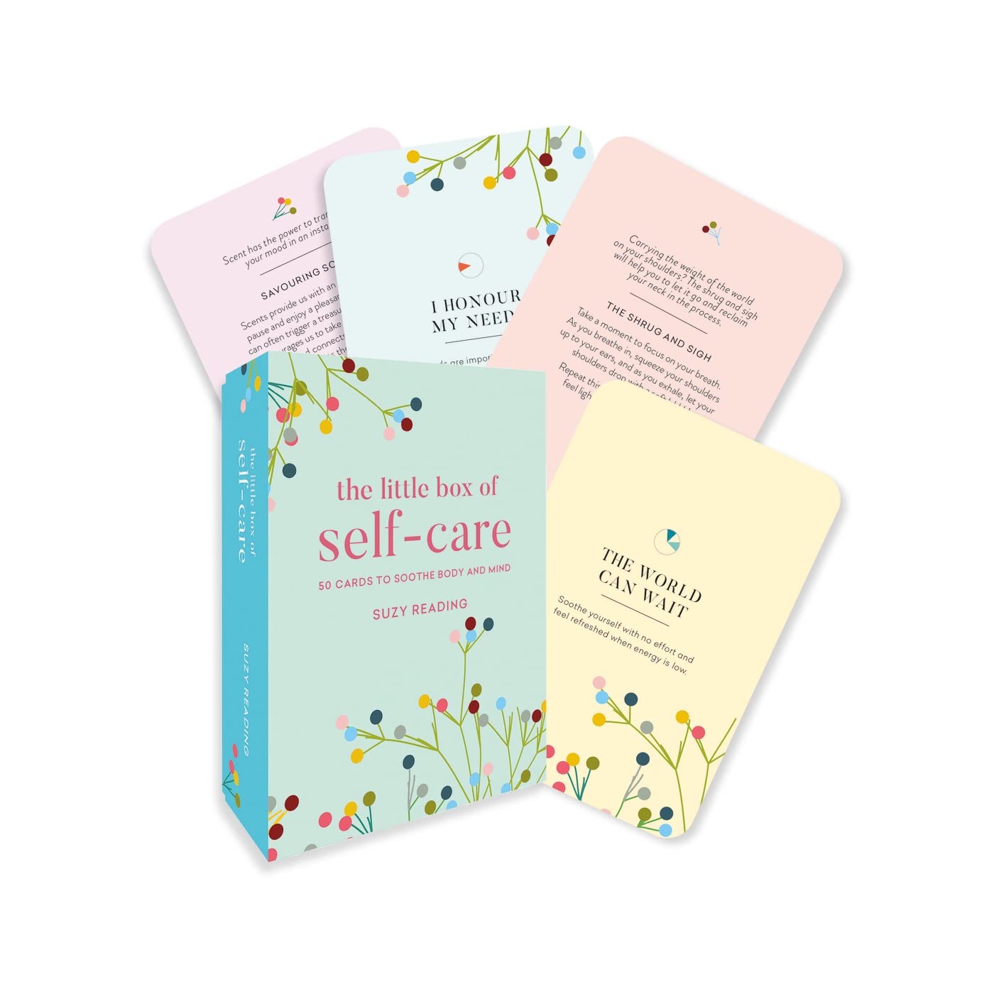 The Little Box of Self-care - A Card Deck: 50 practices to soothe body and mind (Self-care with Suzy Reading)
