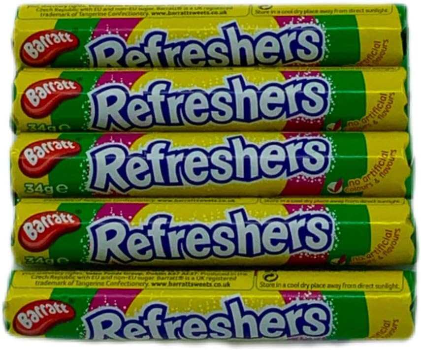 Refreshers x 5 rolls