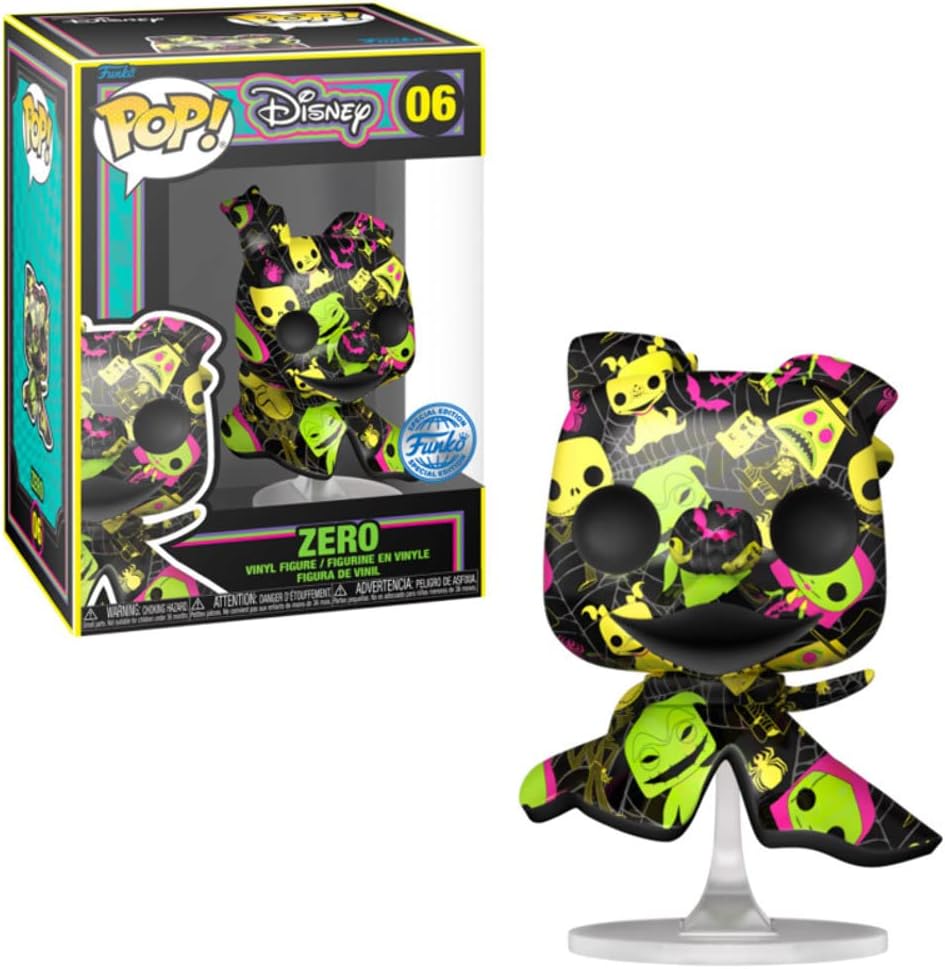 FUNKO Disney POP! Artist Series Vinyl figurine TNBC BLKT - Zero Special Edition 9 cm
