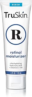 TruSkin Retinol Face Moisturizer – Powerful Anti-Aging Face Moisturizer for Women with Retinol, Hyaluronic Acid & Vitamin E – Retinol Cream for Face Promotes A More Youthful Appearance, 4 fl oz