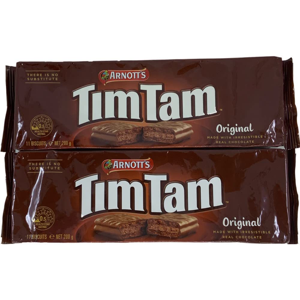 's Tim tam Original Classic Chocolat 200 g (lot de 2)