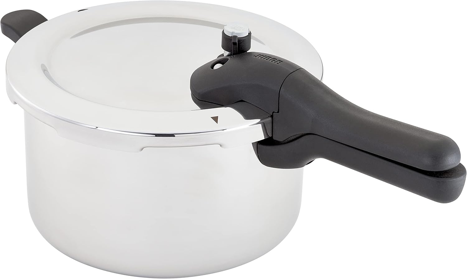 Judge Stainless Steel Pressure Cooker 5L, (25cm) With Steamer Basket, Great Healthier and Quicker Cookware, Suitable for All Hob Types