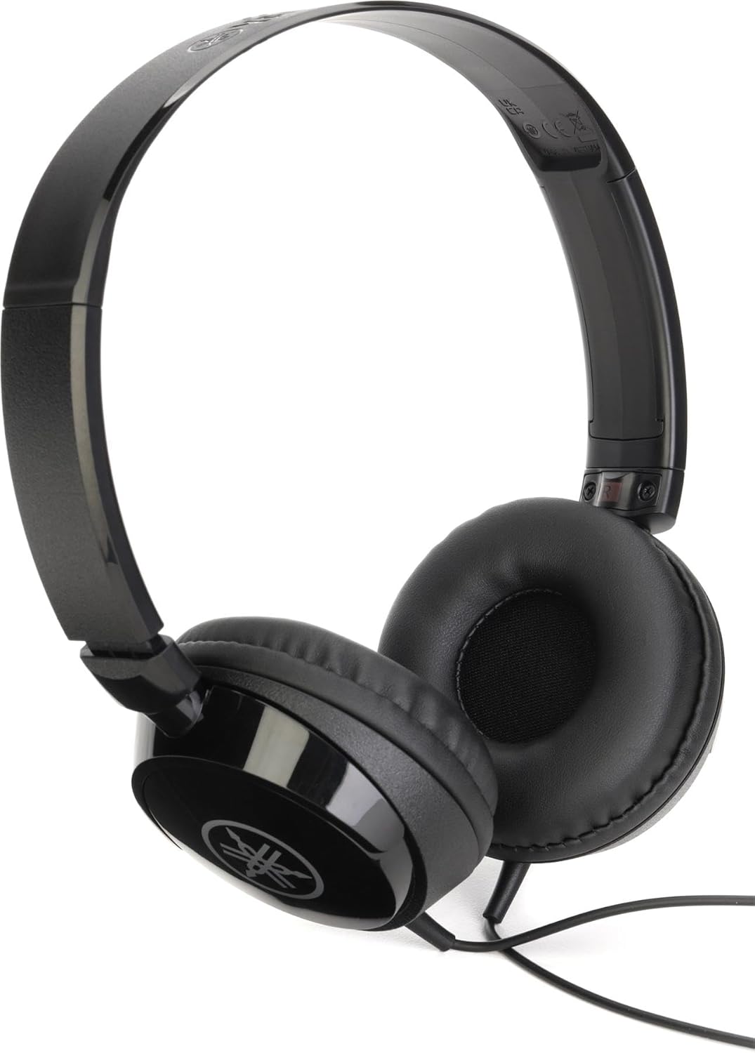 Yamaha HPH-50B Compact Closed-Back Headphones, Black