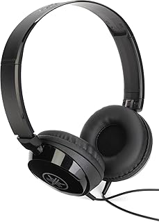 Yamaha HPH-50B Compact Closed-Back Headphones, Black