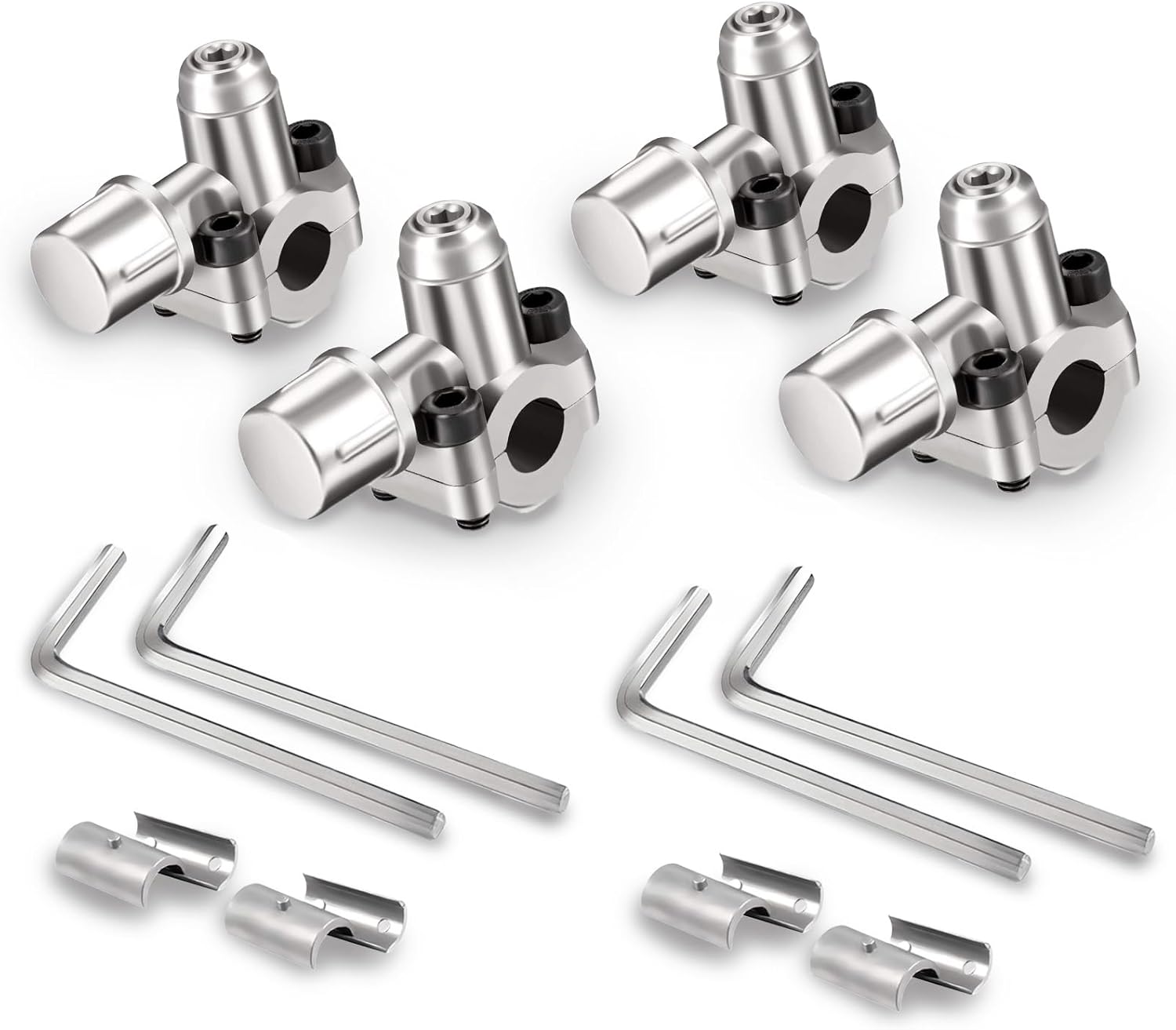 Bullet Piercing Valve Kit- BPV-31 Refrigerator Tap Valve Set-Line Tap Valve Kit, for 1/4 Inch, 5/16 Inch, 3/8 Inch Outside Diameter Universal Refrigerator Tube (4 pack)