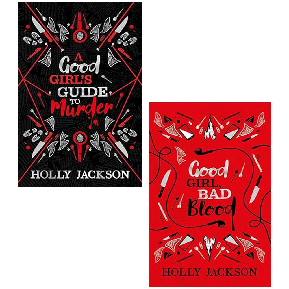 Holly Jackson Collector's Edition 2 Books Collection Set (A Good Girl’s Guide to Murder, Good Girl Bad Blood)