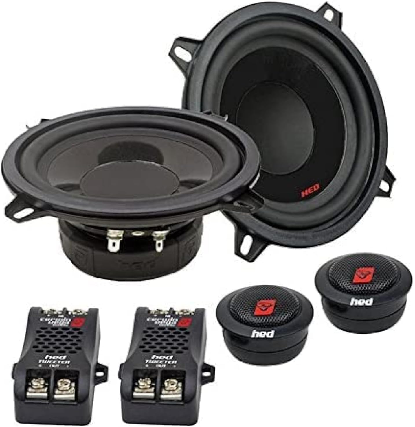 CERWIN-Vega! HED Series Car Speakers – High-Performance Audio, Clear Sound, Deep Bass & Compact Designs for All Vehicle Types (H7525C)