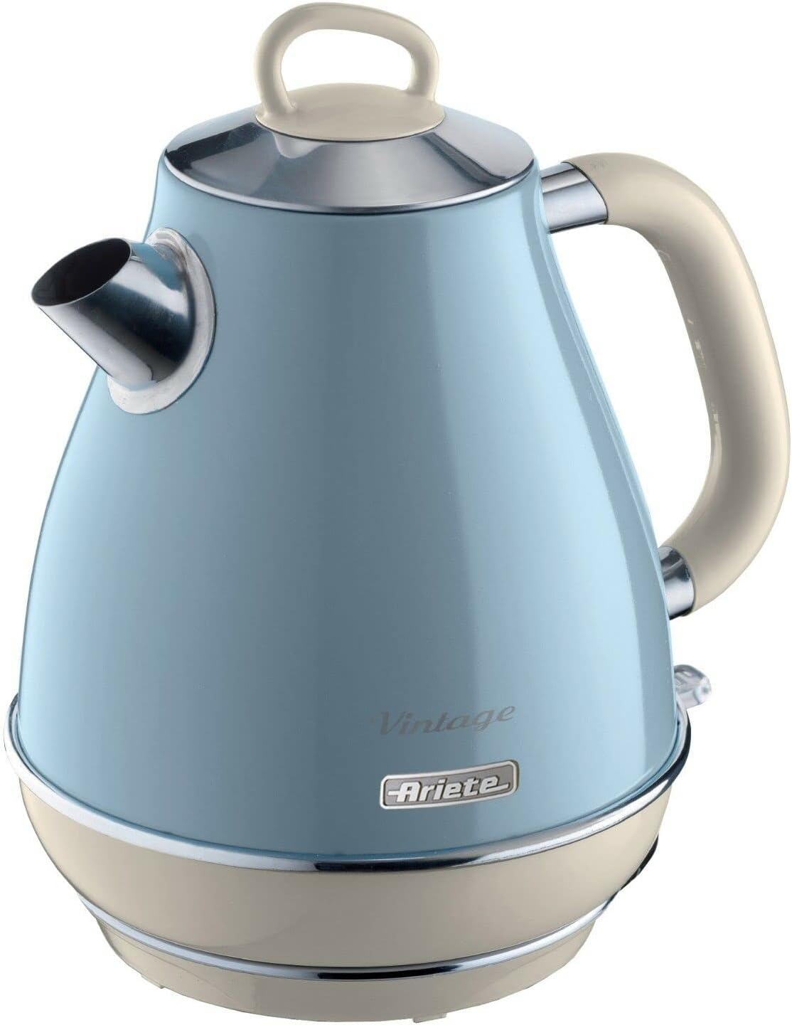 Ariete Vintage 2869 LB Retro Kettle Cone Style Light Blue