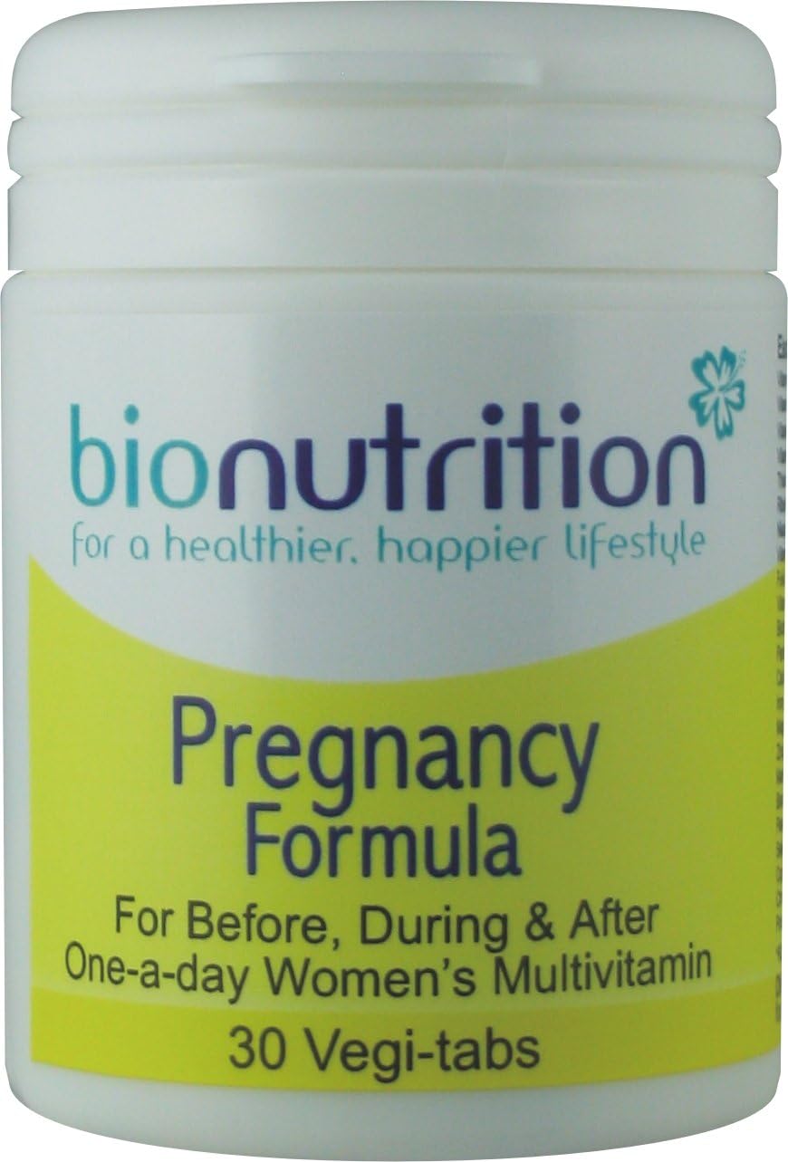 Bio Nutrition Pregnancy Formula : One-A-Day : Women's health multivitamin and mineral : 30 vegi-tabs