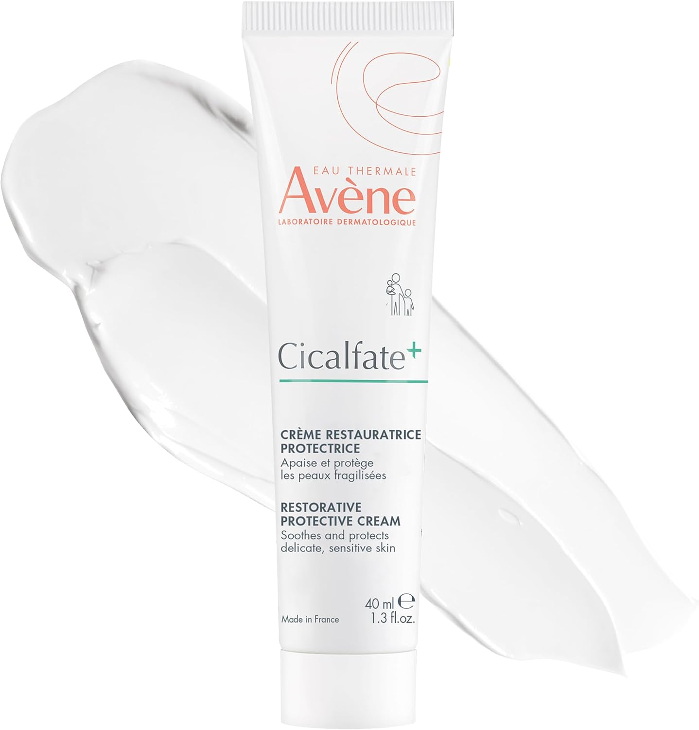 Avene Cicalfate+ Repairing Protective Cream for Sensitive Irritated Skin, 40ml