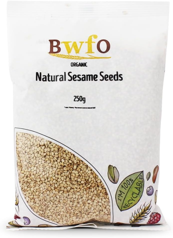 Organic Natural Sesame Seeds 250g (BWFO)