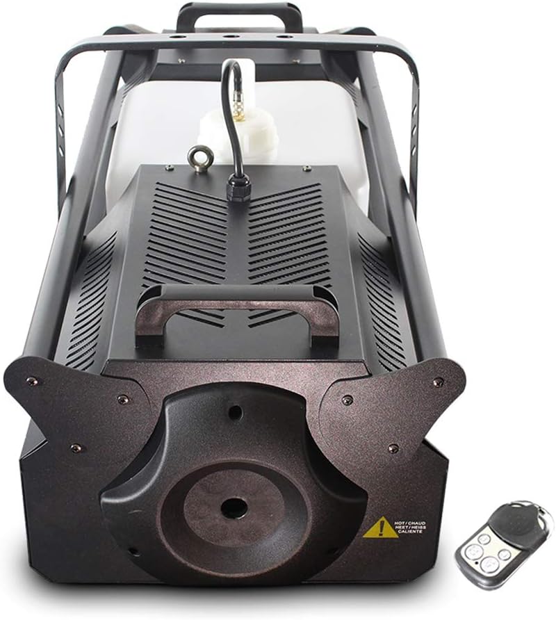 beamz High Power Professional Smoke Machine 3500W 160.498 S3500 - DMX Controlled Fog Effect System Ideal for DJ Stage Show Theatre Parties Events High Output 3500W Heater, Wireless Remote