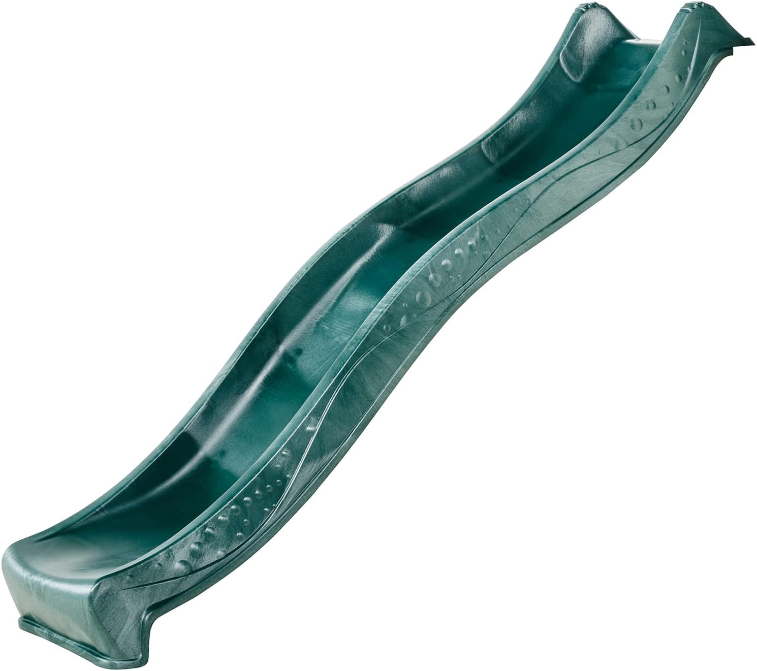 Big Game Hunters 2.2 Metre (7.2ft) Green Heavy Duty Garden Water Slide for 1.2 Metre (4ft) High Climbing Frame – Outdoor Kids Slide Attachment