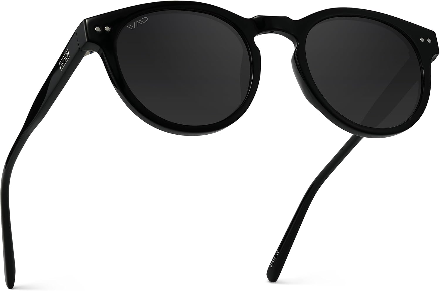 WearMe Pro Round Polarized Sunglasses for Women - Retro Classic UV400 Protection for Driving & Everyday Wear