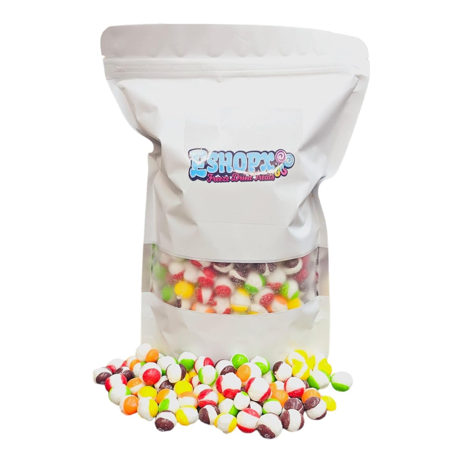 EshopX Freeze Dried Crunchy Comets - Premium Freeze Dried Crunchy Candy With an Enhanced Flavor (10 oz, Original Rainbow) - Perfect for Gifting & Snacking