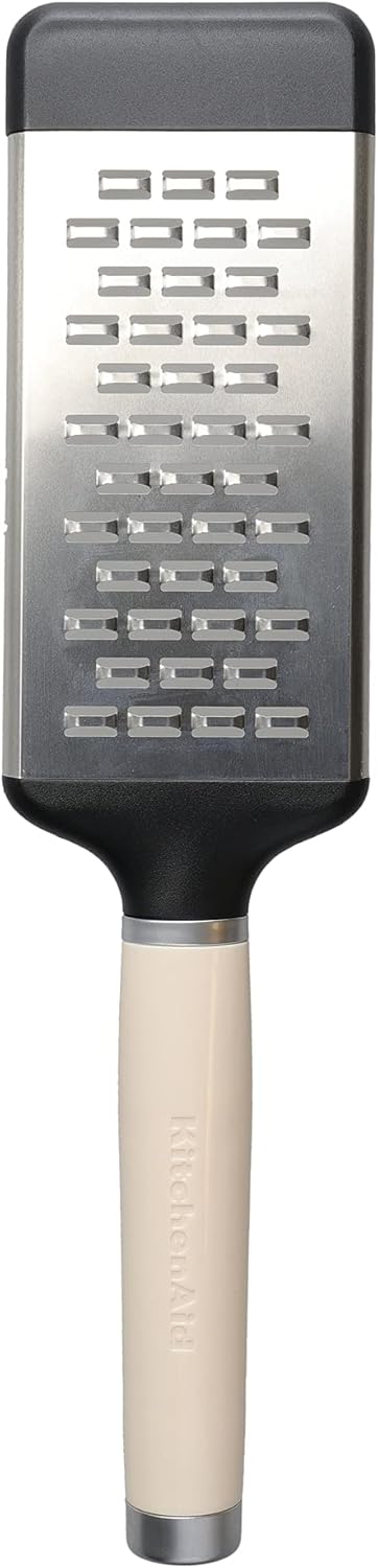 KitchenAid Etched Cheese Grater - Almond Cream