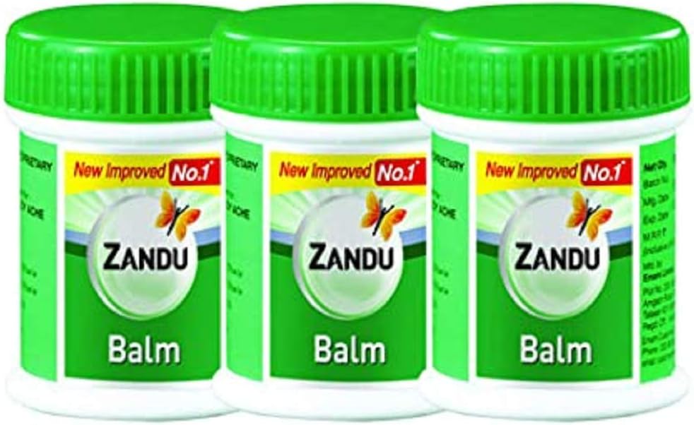 Zandu Balm 25Gms - Pack of 3