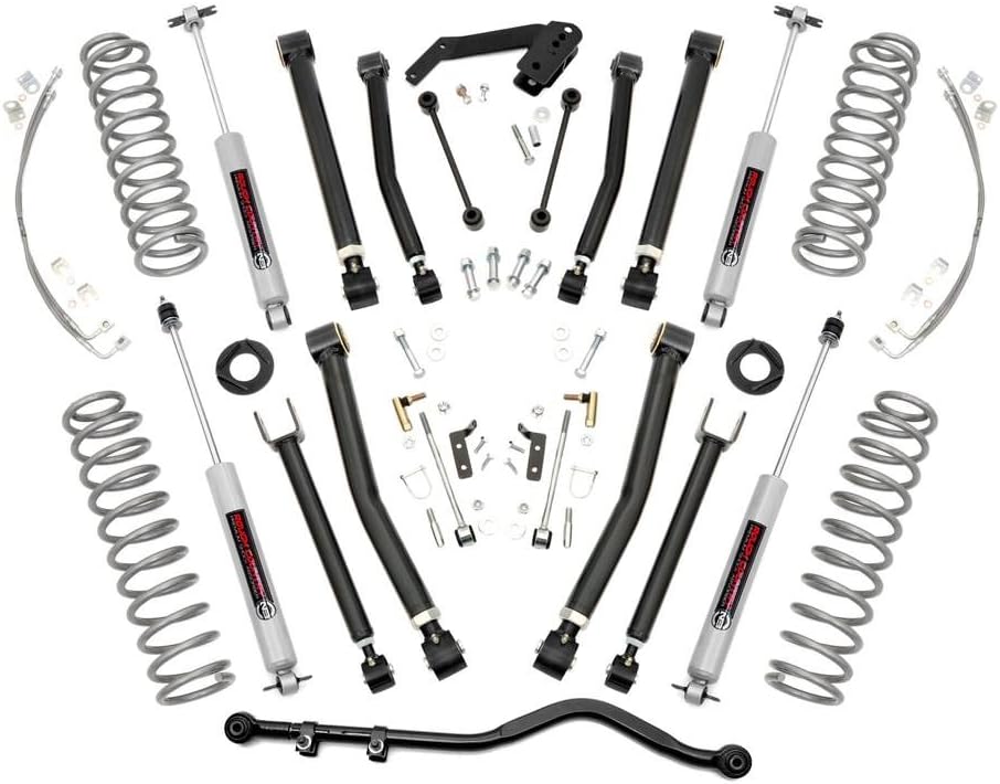 Rough Country 4" X-Series Lift Kit for 07-18 Jeep Wrangler JK Unlimited - 67430