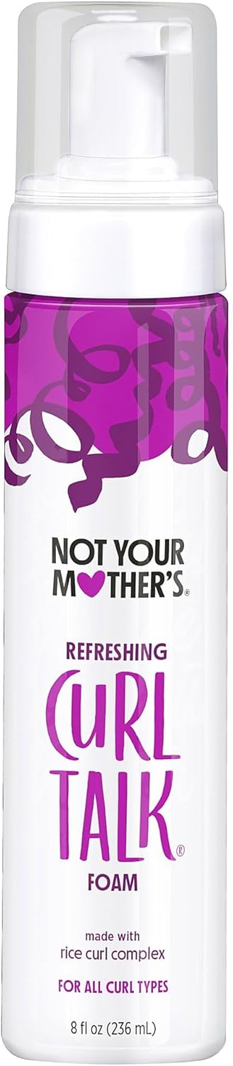 Not Your Mother’s Curl Talk Refreshing Curl Foam-8 oz 236 ml (Pack of 1)