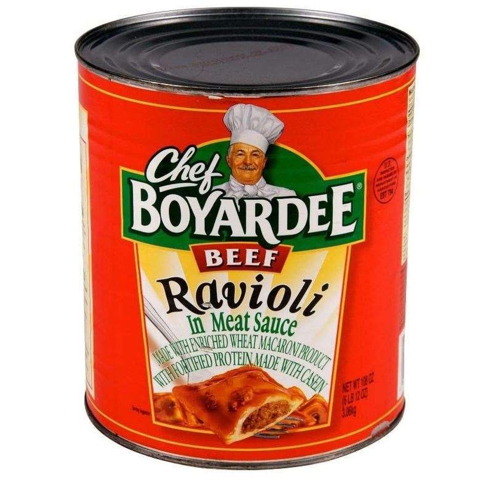 Chef Boyardee Beef Ravioli in Meat Sauce, 108 Ounce - 6 per case.