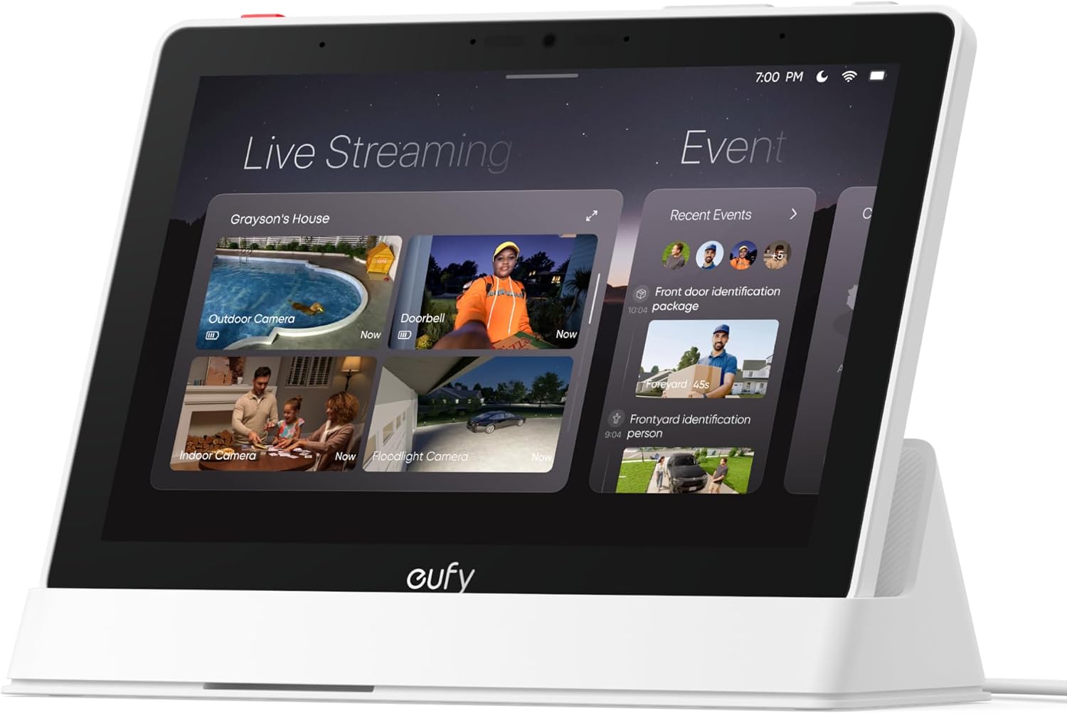 eufy Security eufy Smart Display E10, Smart Home Hub, 8" Control Panel