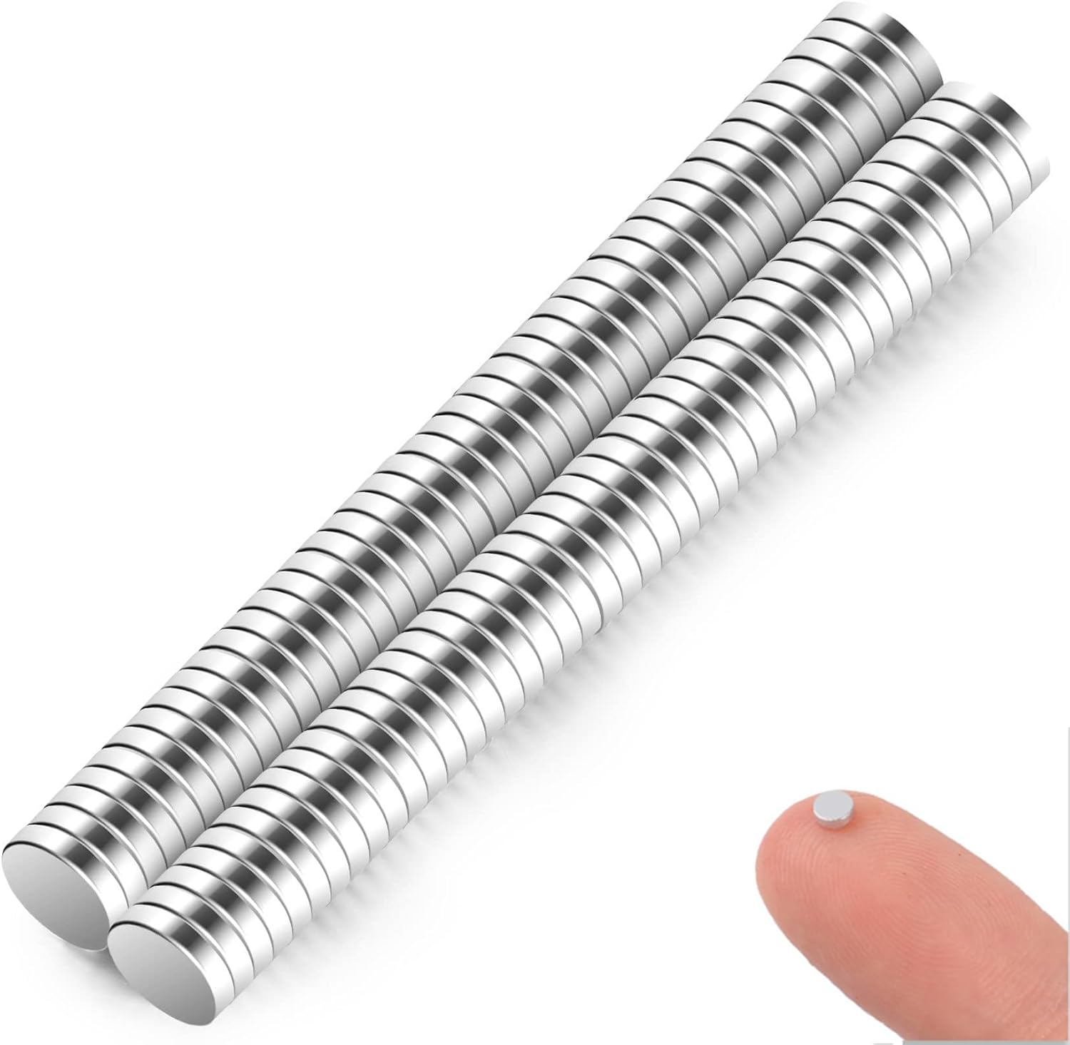 100 Mini Neodymium Rare Earth Magnets - 3X1mm Tiny Thin Magnets, 100pcs